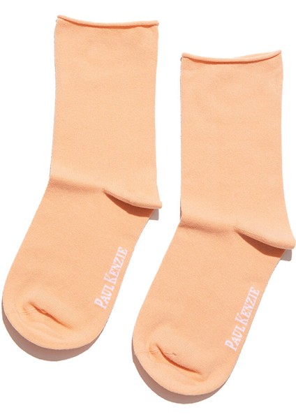 Lastiksiz Soket Çorap - Peach Fuzz