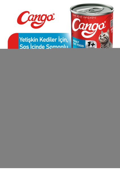 Yetişkin Yaş Kedi Maması Somonlu 415GR 6lı modelleri