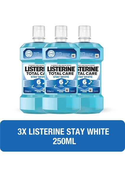 Stay White Ağız Bakım Suyu 250 ml x3
