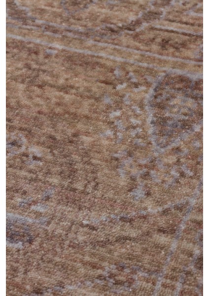 TF 03 BEIGE - TAFTAN - Pakistan Overdyed Tarzı Özel Hav Vermeyen ve El Emeği ile Özel Tezgahlarda Üretilen Uşak Halısı