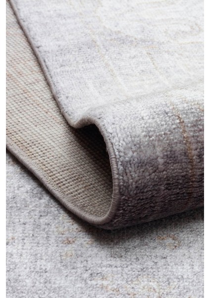 TF 03 D.GREY BRONZE - TAFTAN - Pakistan Overdyed Tarzı Özel Hav Vermeyen ve El Emeği ile Özel Tezgahlarda Üretilen Uşak Halısı - D.GREY BRO - 170*240