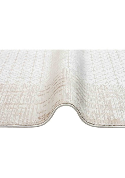 Mahal MHL 01 Krem Altın - Viskon Halı | Sık Dokuma Salon Halısı