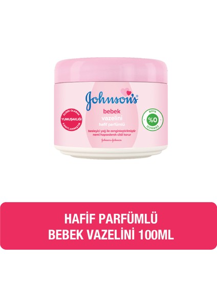Johnson's Vazelin Parfümlü 100 ml