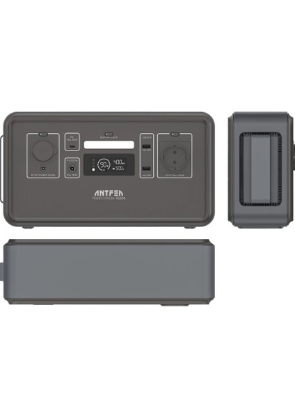 Sicco - Antfea XS500 500W Ac Çıkışlı (500WH) Taşınabilir Güç Istasyonu - Kamp, Karavan Vb. Yeşil