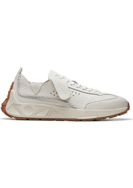 Beyaz Kadın Deri Sneaker 26176397