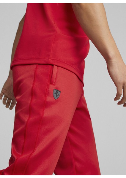 53833402 Ferrari Style Mt7 Pants Kırmızı Erkek Eşofman Altı