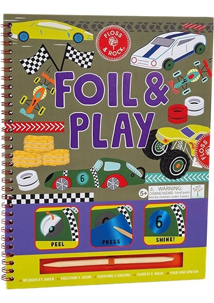 Floss & Rock Folyo Aktivite Seti / Cars