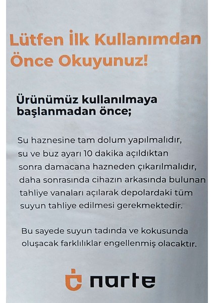 NT-ICWD300 Buzmatikli Su Sebili fırsatları