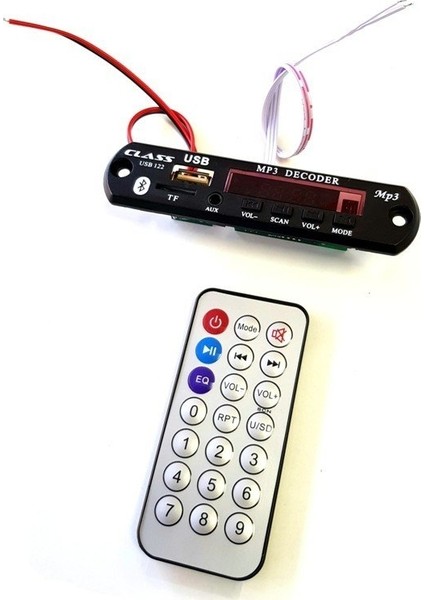 USB-122 Usb-Sd-Mmc-Bluetooth Aux Çevirici Kumandalı fiyatları