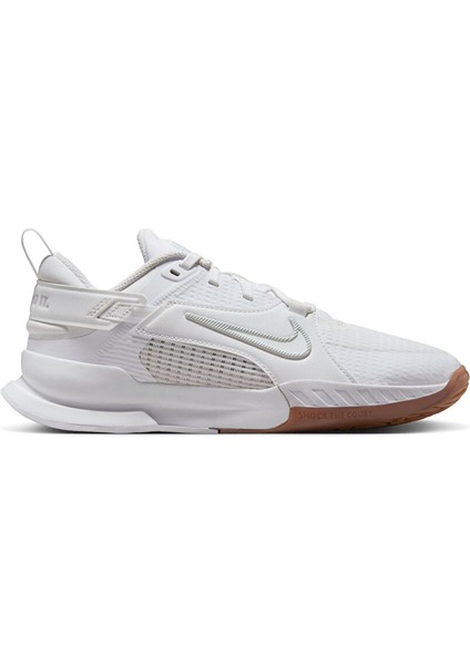 Beyaz Kız Çocuk Voleybol Ayakkabısı FN2231-100-NIKE Kıds Crosscourt Gs