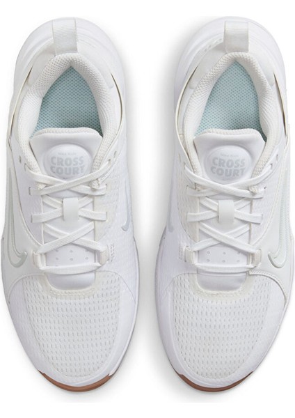 Beyaz Kız Çocuk Voleybol Ayakkabısı FN2231-100-NIKE Kıds Crosscourt Gs fırsatları