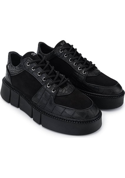 Erkek Hakiki Deri Siyah Sneakers & Spor Ayakkabı fiyatları