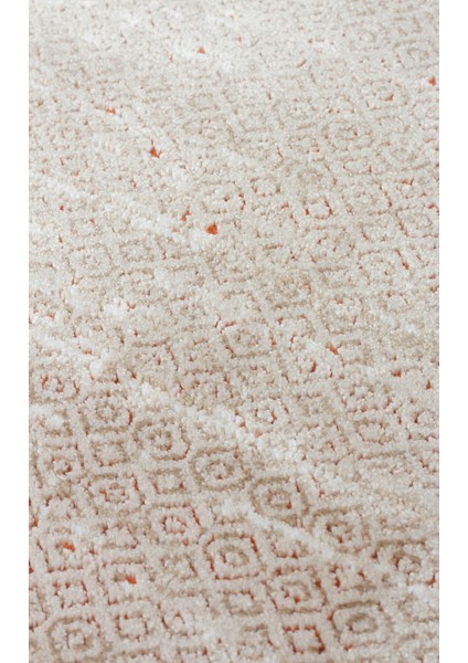 Padona Pdn 04 Krem Bej - Yumuşak Dokulu Sık Dokuma Modern Desenlere Sahip Şık Salon Halısı