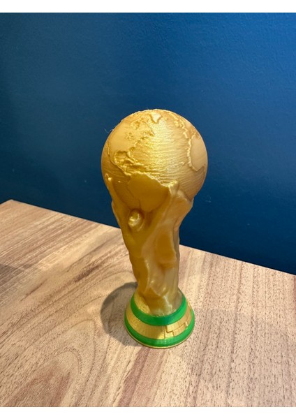 Fıfa Dünya Kupası Temalı Kupa – 15 cm 3D Baskı Altın Renk Şampiyonluk Figürü (World Cup) fiyatları