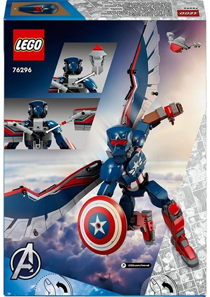 Marvel Yeni Kaptan Amerika Yapım Figürü 76296 fiyatları