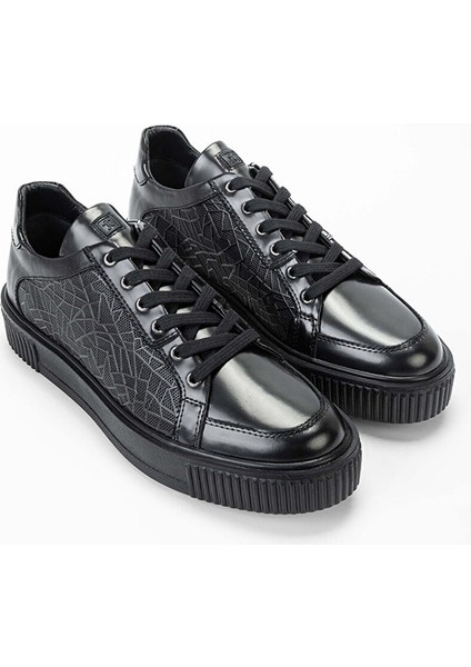 Erkek Hakiki Deri Siyah/siyah Sneakers & Spor Ayakkabı fiyatları