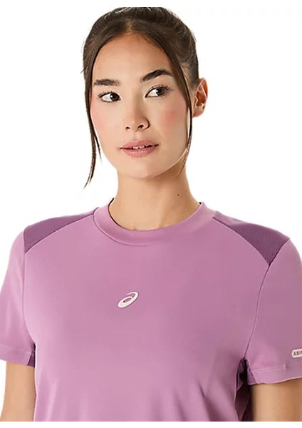 Mor Kız Çocuk T-Shirt 2042A380-500-PADEL Court Ss Top fiyatları