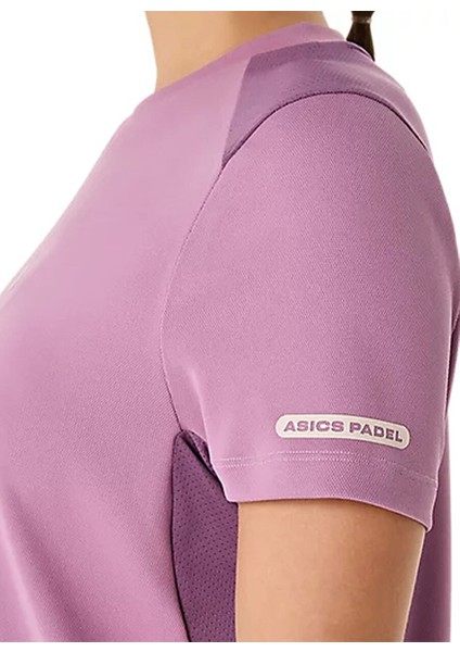 Mor Kız Çocuk T-Shirt 2042A380-500-PADEL Court Ss Top modelleri