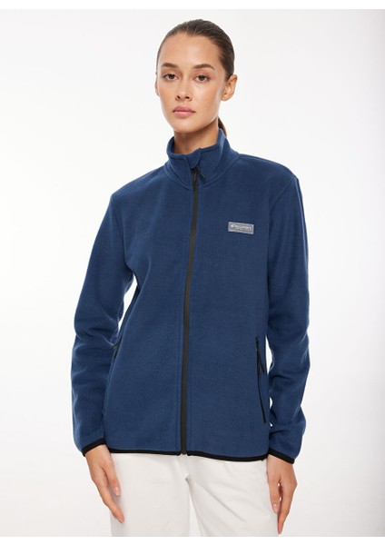 Indigo Kadın Kapüşon Yaka Standart Fit Polar Sweatshırt D3WL-SWT27