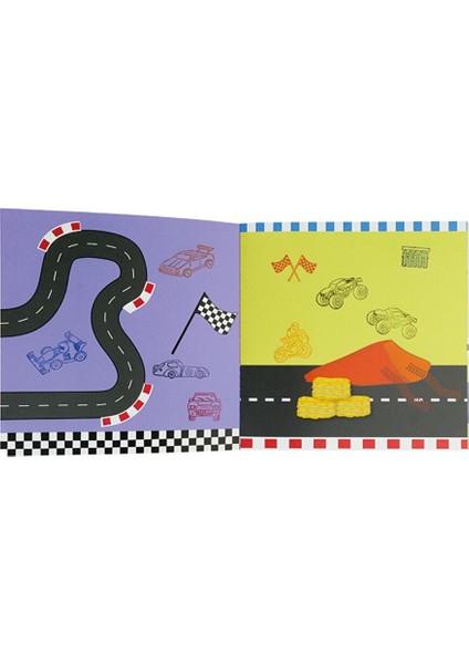 Floss & Rock Stamper Ahşap Baskı Seti / Cars