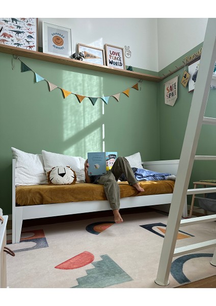 Cubes'n Play - Geometric Şekilli Çocuk Odası Halısı