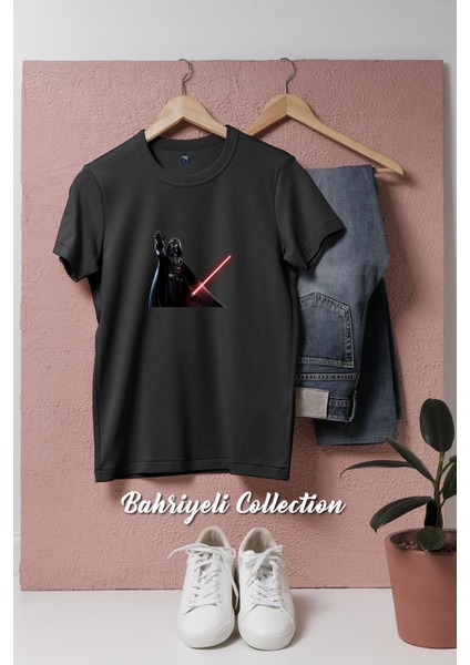 Oversize Star Wars Darth Vader, Anakin Tasarımlı Unisex T-Shirt