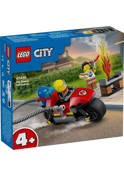 City 60410 Fire Rescue Motorcycle