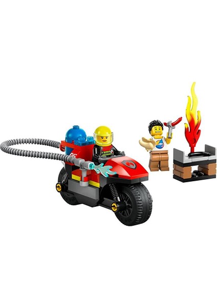 City 60410 Fire Rescue Motorcycle modelleri