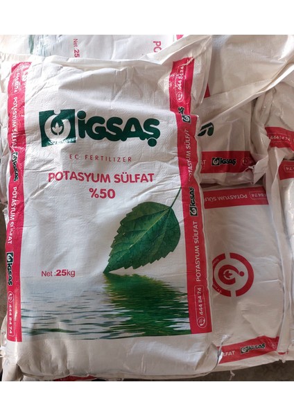 Potasyum Sülfat 25 kg fiyatları