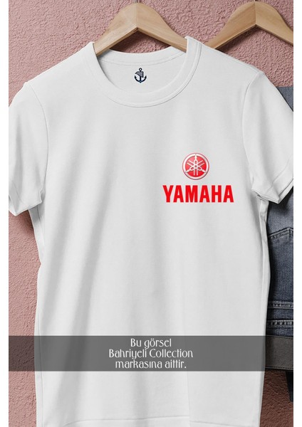 Oversize Yamaha Logo Cep Tasarımlı Unisex T-Shirt fiyatları