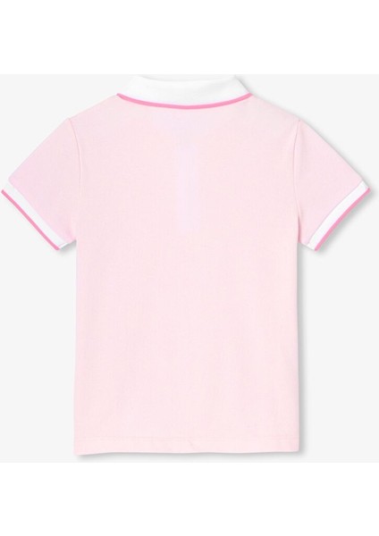 Kız Çocuk Fermuarlı Polo Yaka T-Shirt fiyatları