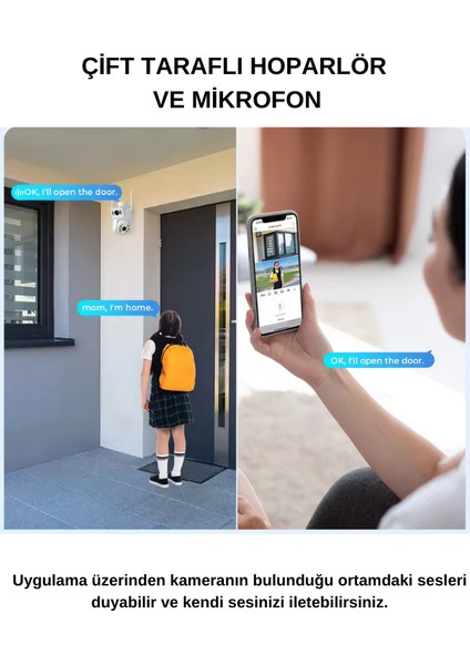 Dış Mekan Full Hd Wifi Kamera Su Geçirmez Hareket Sensörlü Gece Görüşlü Ip Kamera Kingboss Ip-38