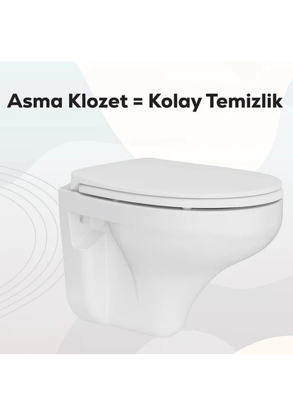 Perla Asma Klozet TP320 Kapak Hariç