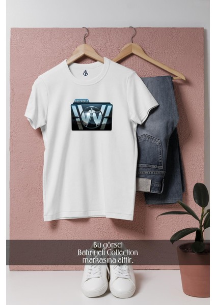 Oversize Westworld Tasarımlı Unisex T-Shirt