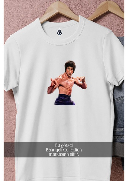 Oversize Bruce Lee Illustration Tasarımlı Unisex T-Shirt fiyatları