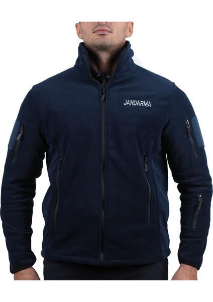Jandarma Asayiş Polar Ceket, Reflektörlü Polar Mont