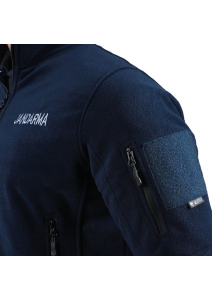 Jandarma Asayiş Polar Ceket, Reflektörlü Polar Mont