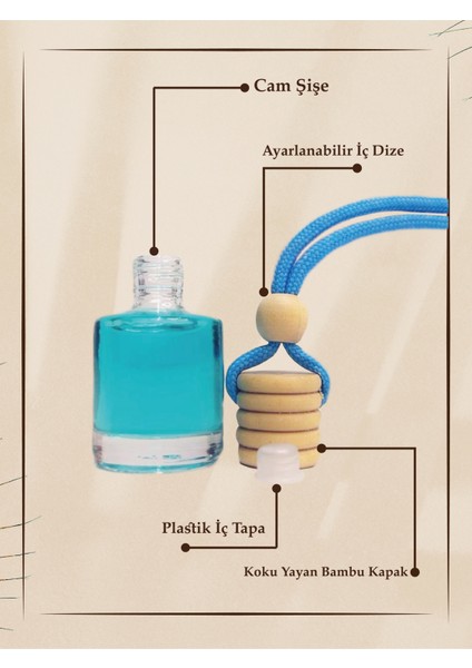 Bymeyla Okyanus Fresh Koku Esanslı Oto Kokusu ve Aksesuarı fiyatları