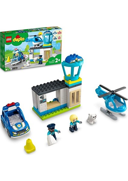 Duplo 10959 Police Station And Helicopter