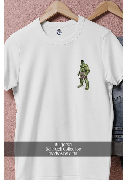 Oversize Hulk Simple Cep Tasarımlı Unisex T-Shirt fiyatları