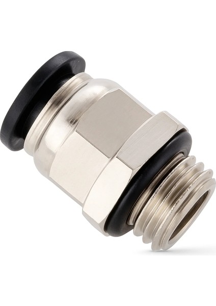 PCMG12-22X1.5 Metrik Pnömatik Düz Rakor M22X1,5 - 12 mm (5'li Paket)