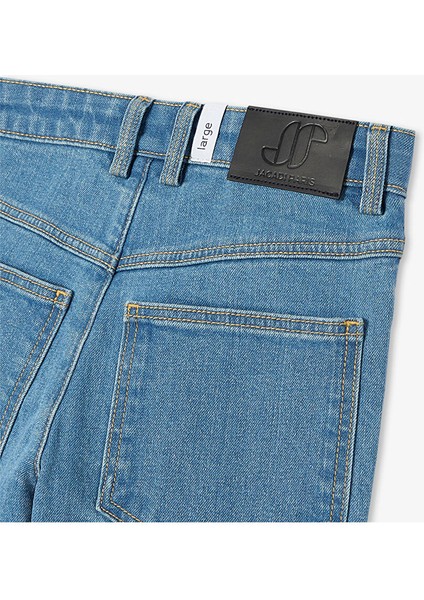 Erkek Çocuk Düz Kesim Jean Pantolon