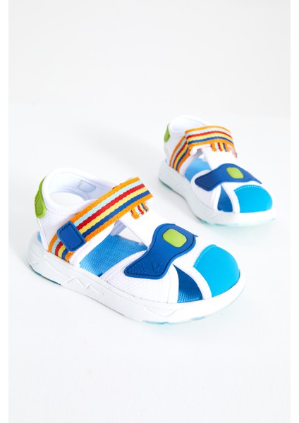 Flow Iı Hafif Erkek Bebek Beyaz/saks Mavi Sandalet fiyatları