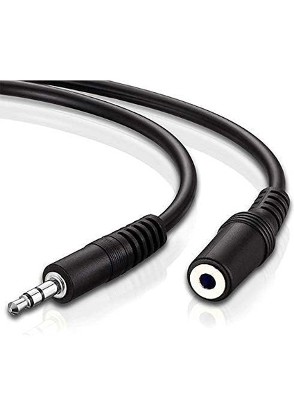1.5 Metre 1.5mt Ses Kablosu Uzatma Male To Female Aux Erkek To Kadın Headphone Mobile Phone Car Stereo Uzatma Kablosu