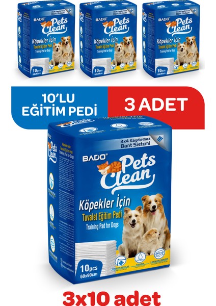Eğitim(Çiş) Pedi 10lu 60*90Cm*3'lü Paket fiyatları