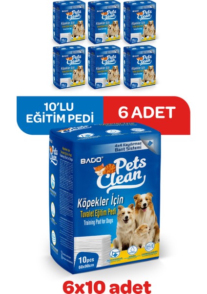 Eğitim(Çiş) Pedi 10lu 60*90Cm*6'lı Paket fiyatları