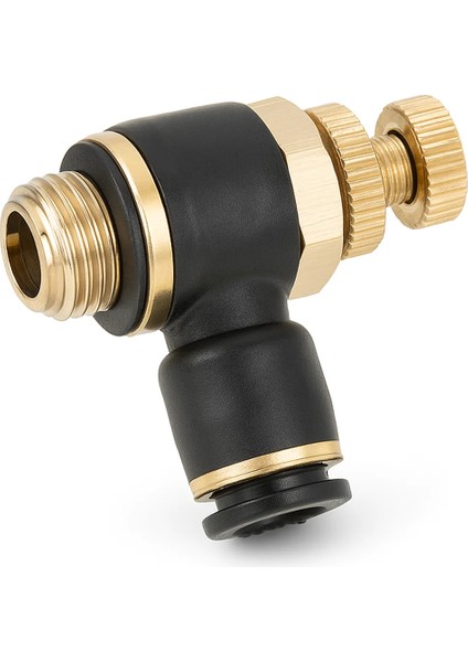 Descg 12-03 Piston Üstü Kısmalı Pnömatik Dirsek 3/8 - 12 (5'li Paket)
