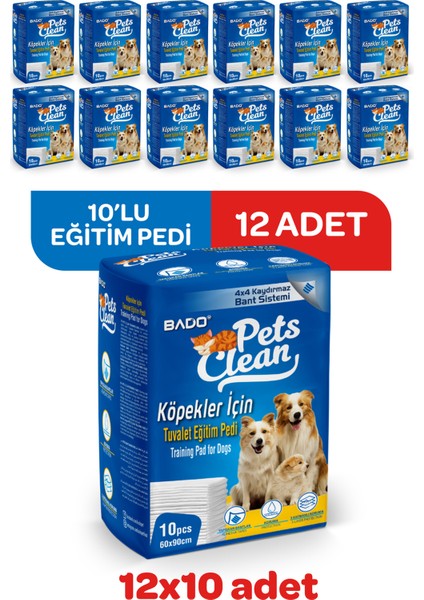 Eğitim(Çiş) Pedi 10Lu 60*90Cm*12'Lı Paket fiyatları