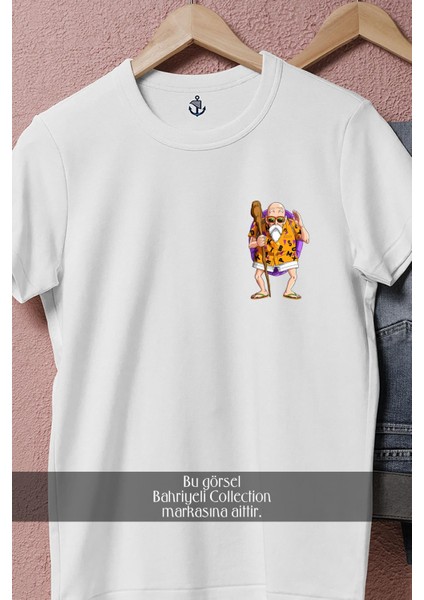 Oversize Master Buten Dragon Ball Z Illustration Cep Tasarımlı Unisex T-Shirt fiyatları