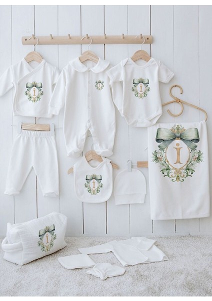 Organik 11'li Hastane Çıkışı - Green Royal Series - I Harfi